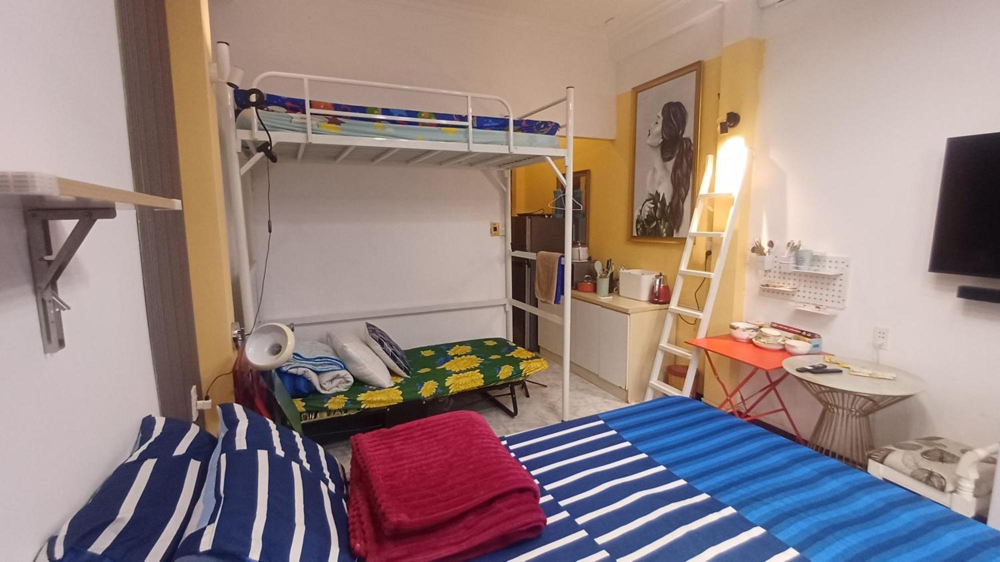 Homestay Hostel Apartment Minh Loc Ho Chi Minh-staden Rum bild